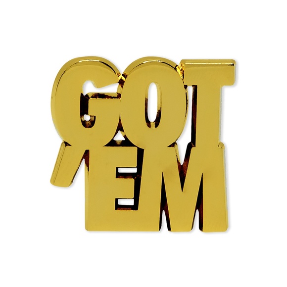 Got 'Em Lapel Pin - Gold - Picture 1 of 2
